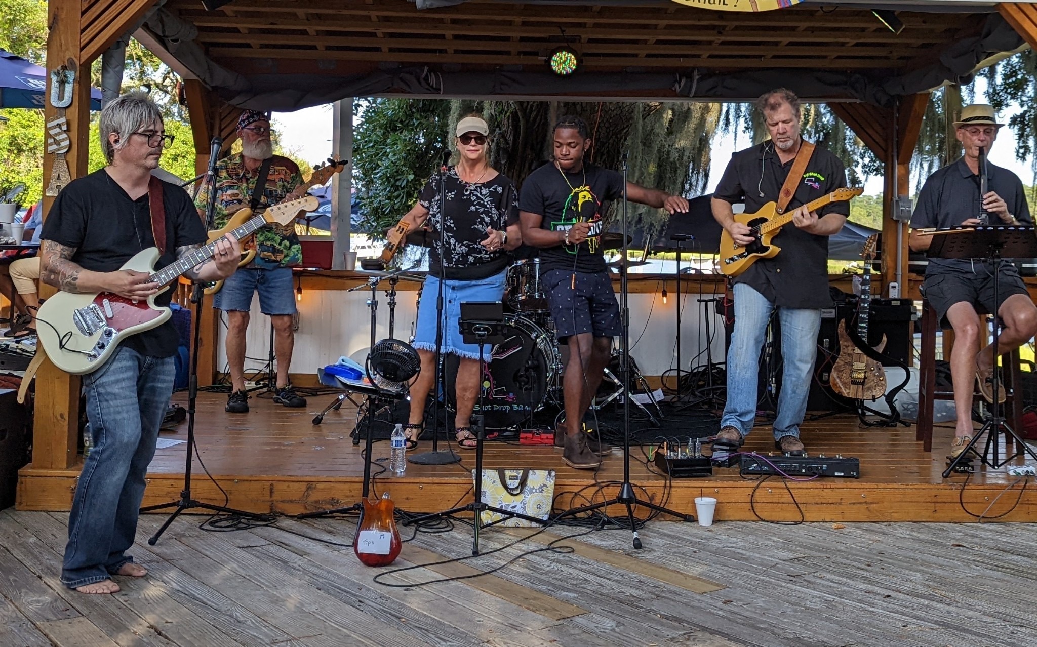 3rd Shot Drop Band at Patio's Tiki Bar in Myrtle Beach, South Carolina